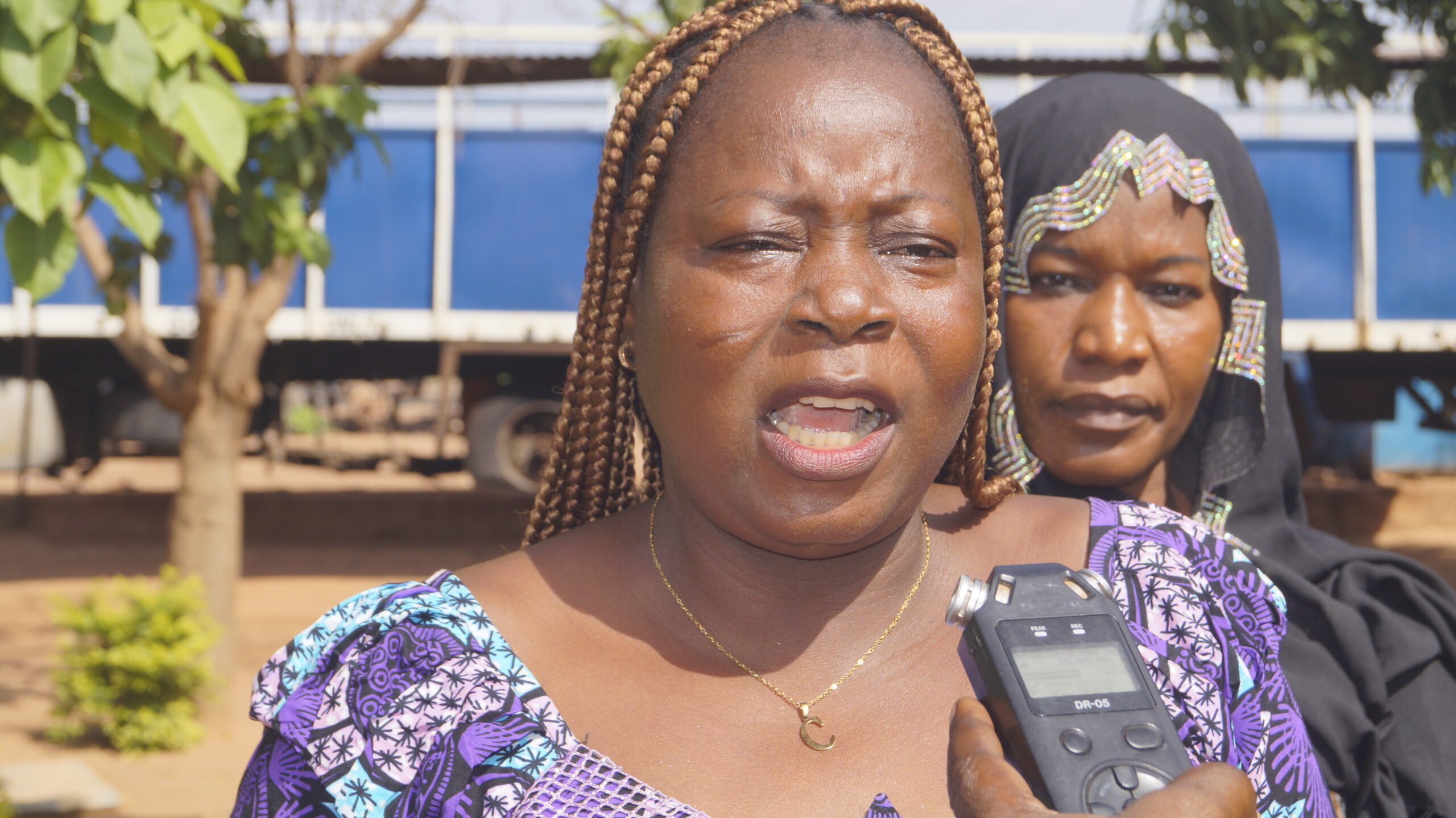 Madame TRAORE/SANON Elise, Présidente de l'Association Cœur de Femme Active pour le Développement (ACFAD).